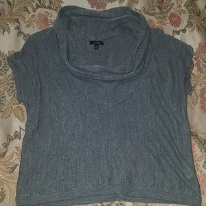 Grey short sleeve top